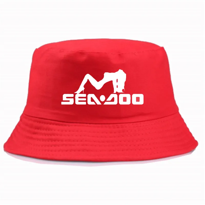 NUOVO Cap Fashion Sea Doo Seadoo Stampa Moto Cappello a secchio Brand Casual Brand Unisex Fisherman Cappelli