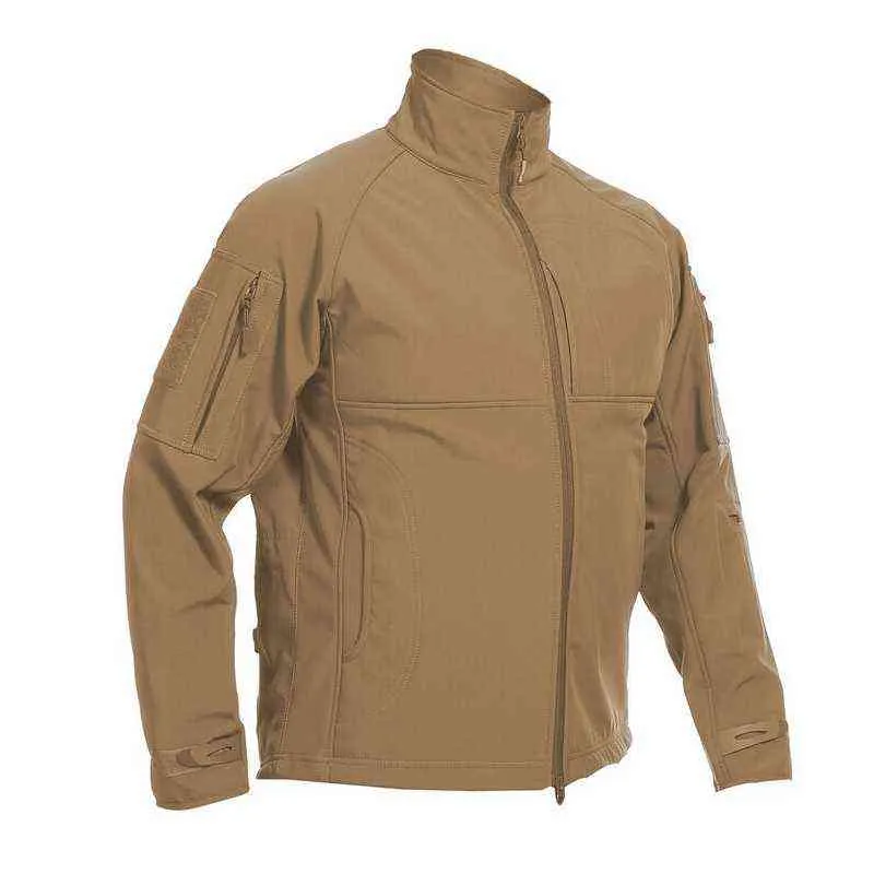 Camuflagem militar de inverno Skin Shell Jackets Men tactical Proofferons à prova d'água de combate de paintball Casacos de paintball L220706