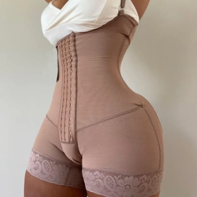 Grande taille Body femmes aimant Corset infrarouge lointain corps complet Shaper minceur corset Shapewear soutien-gorge Lifter dentelle 220506