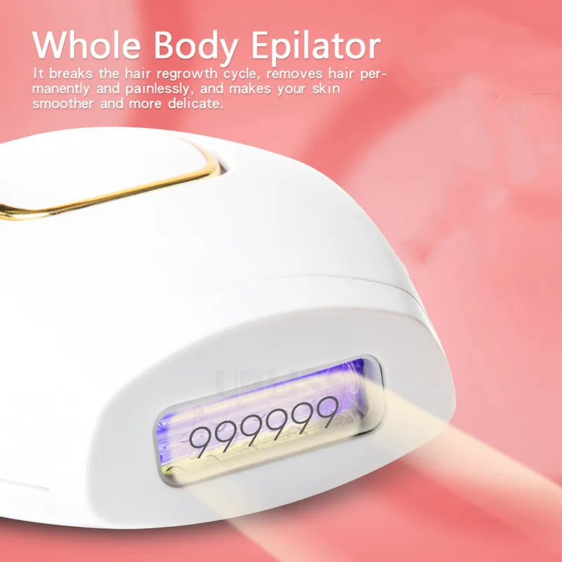 IPL Usuwanie włosów Stały laserowy Epilator 600000 Flash Depilator dla Kobiet Poepilator Hair Remover Depilacja Dephilacja 220323