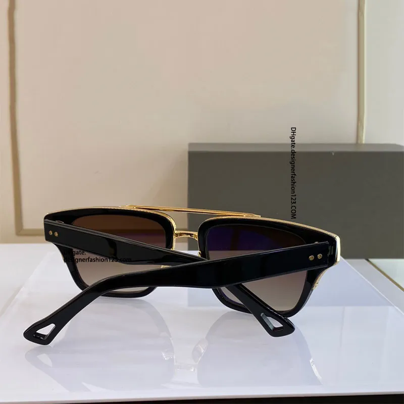 Dita Mach Drei Designer Sonnenbrillen Männer Neu verkaufen weltberühmte Modenshows Italienische Sonnenbrille Frauen Top Luxusmarken mit Cas218b