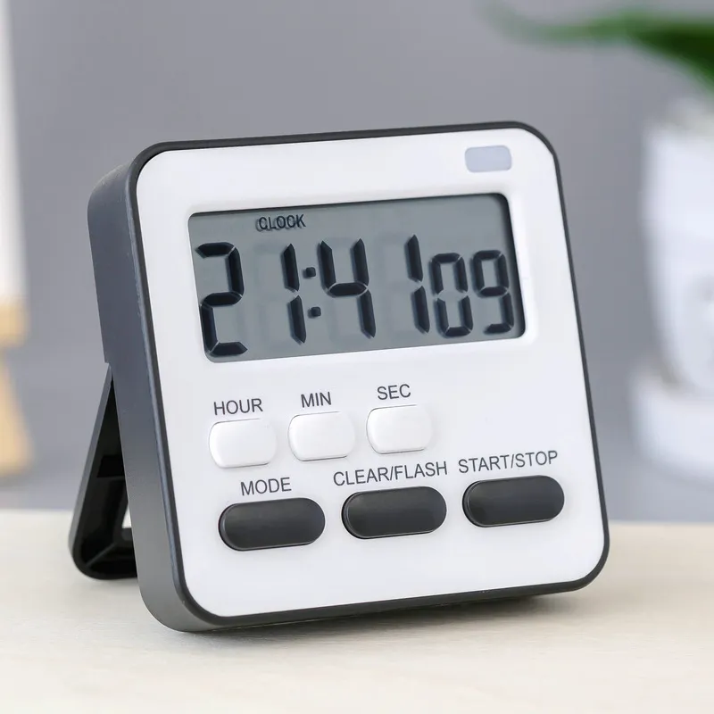 With Flashing Light Timer Cooking Kitchen Sport Study Game With Magnetic Countdown Alarm Clock