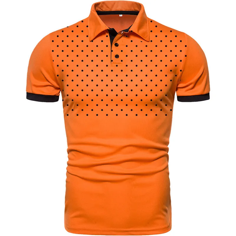 Kısa Kollu Gömlek Kontrast Renk Polo Giyim Yaz Sokak Giyim Sıradan Moda Erkekler Tops 220614