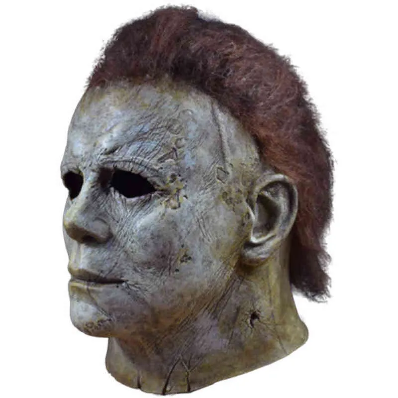 Michael Myers masques de tête complète pour Halloween carnaval costume costume de fête effrayant horreur mascarade masque en latex T22080117051666994767