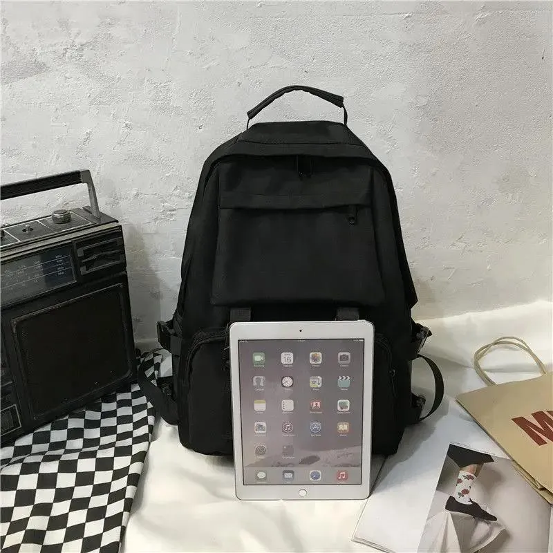 Backpack Cool Men Women School Ladies Casual Student Bag Travel Girl Boy Book Female Male Trendy Large Capacity Bags288T