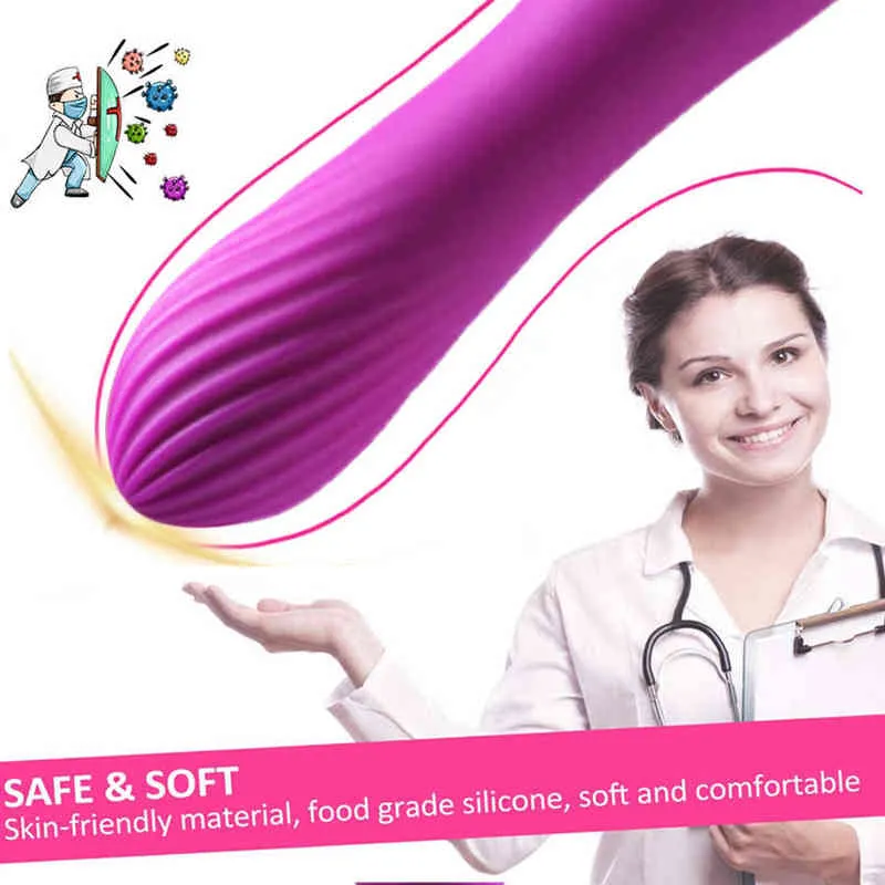 Nxy vibratorer silikon dildo g spot vagina klitorisk vibratorstimulator massager onanator vattentät laddningsbara kvinnliga vuxna produkter 220509