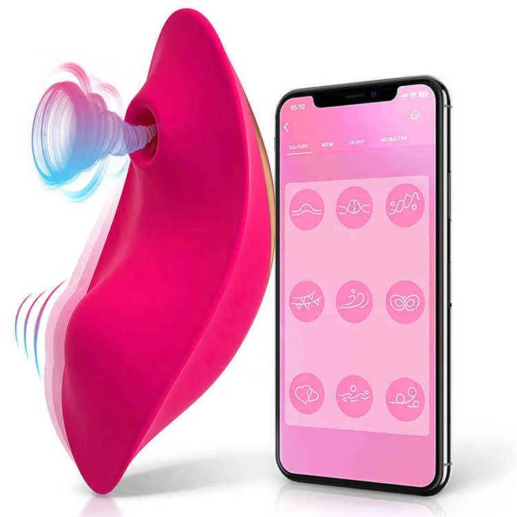 Nxy Vibrators App Control Control Sex Toy Toy Toys для женщин Дистанционное управление Женщина G Spot Soughing Яйцо 0411