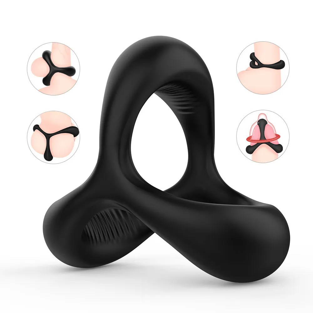 Кольцо пениса для мужчин откладывает эякуляцию эрекции сексуальные магазины игрушек для пары пениспа
