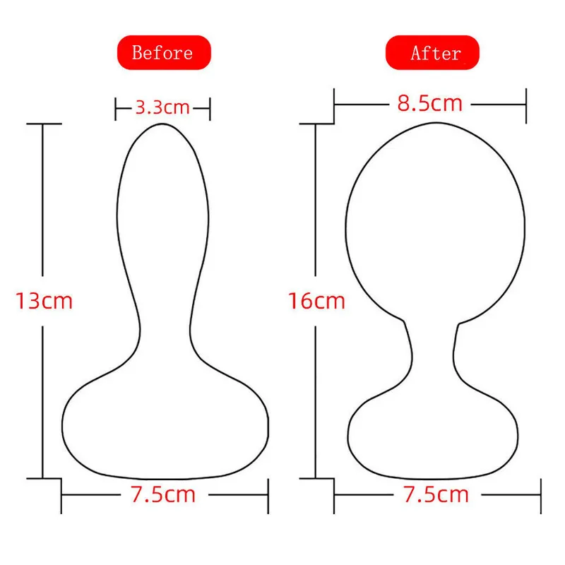 Vibratore gonfiabile anale Butt Plug Vibratore Massaggiatore prostatico Stimolatore Vibrazioni multi-velocità Giocattoli sessuali impermeabili uomini gay 220413