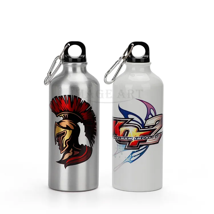Bottiglia sportiva da 600 ml Fai da te personalizzata stampa colorata in alluminio Po motociclisti escursionisti regali di promozione viaggi regali souvenir 220706