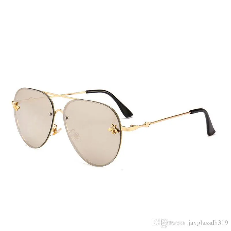 Marque design lunettes de soleil femmes hommes designer bonne qualité mode métal surdimensionné lunettes de soleil vintage femme mâle UV400202z