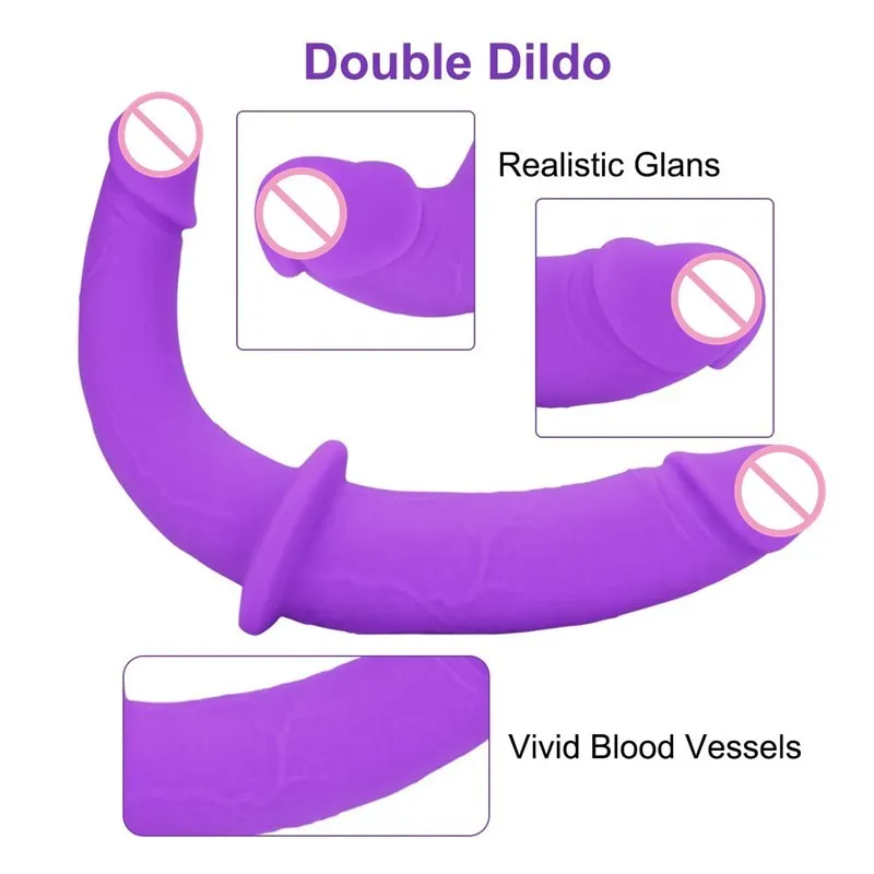 Harness Strap on Silikon Dildo G-punkt Stimulator Abnehmbare Doppeldildos Vagina Masturbator sexy Spielzeug für Frauen Lesben Paare