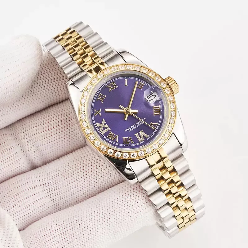 Watch Watch Watch Watch Wristwatch Watch Whats Wysokiej jakości automatyczny mechaniczny klasyczny Sapphire Round Diamond 316 Fine Stal Waterproof W292Z