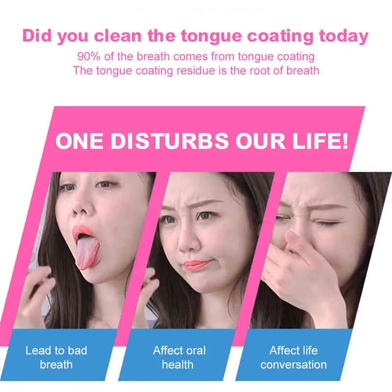 1 adet faydalı dil kazıyıcı paslanmaz çelik oral temiz tıbbi ağız fırçası yeniden kullanılabilir taze nefes üreticisi bakım 220614