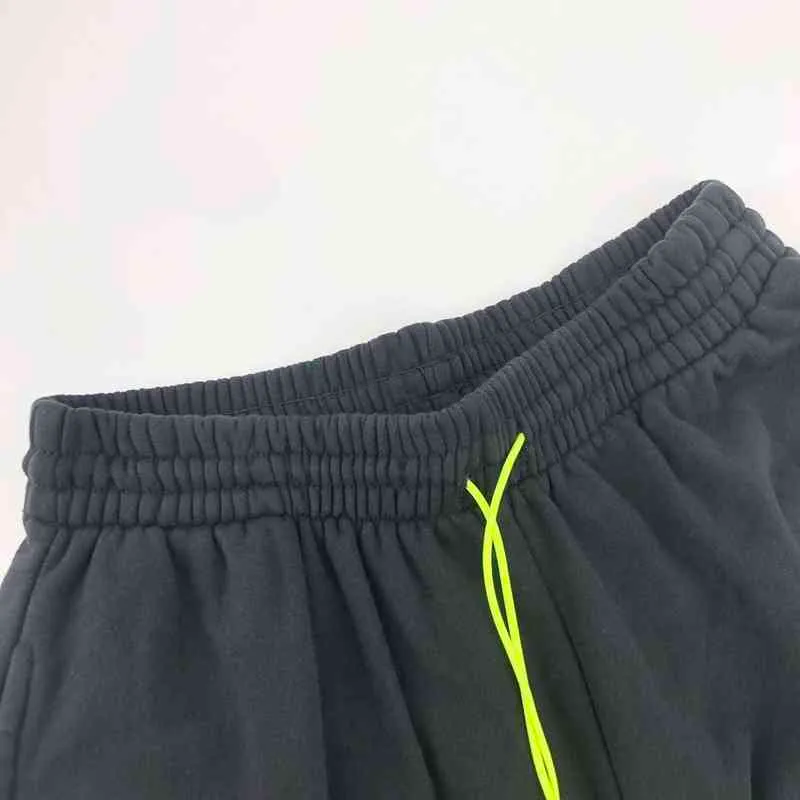 2021 Solid Askyurself Shorts Men Women High Quality Green Drawstring Askyurself Shorts Terry Cotton Zoom Bra Questions BreechesT220721