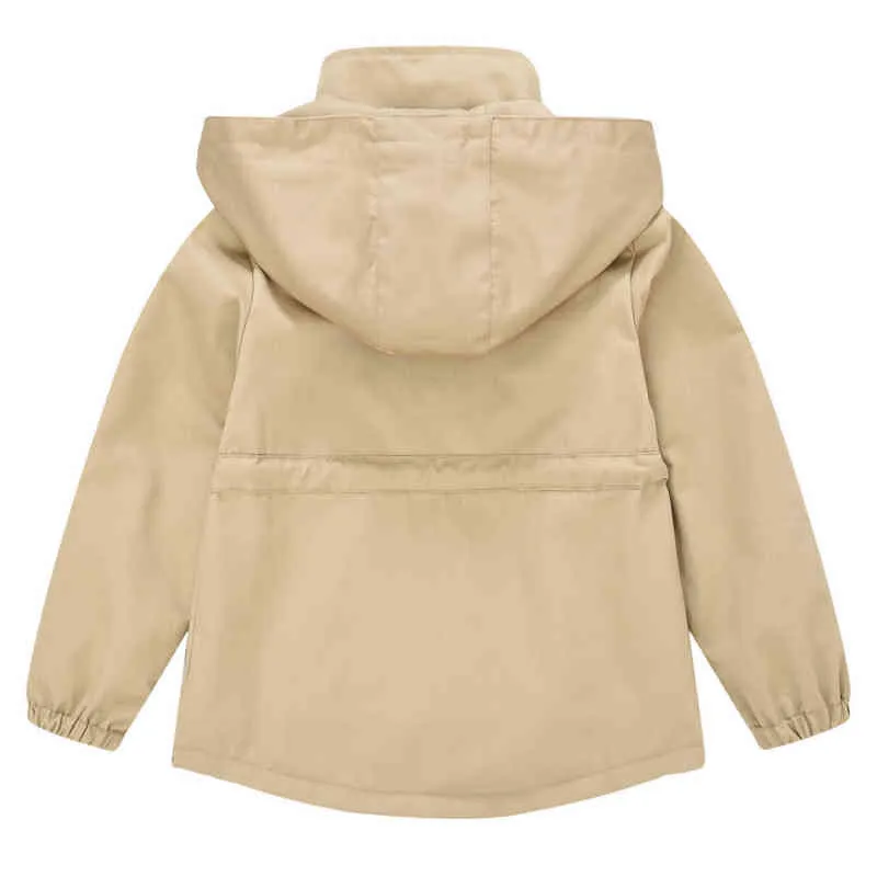 3-10yrs crianças meninos roupas casacos causais com capuz Jackets algodão de manga longa Jaquetas de quebra