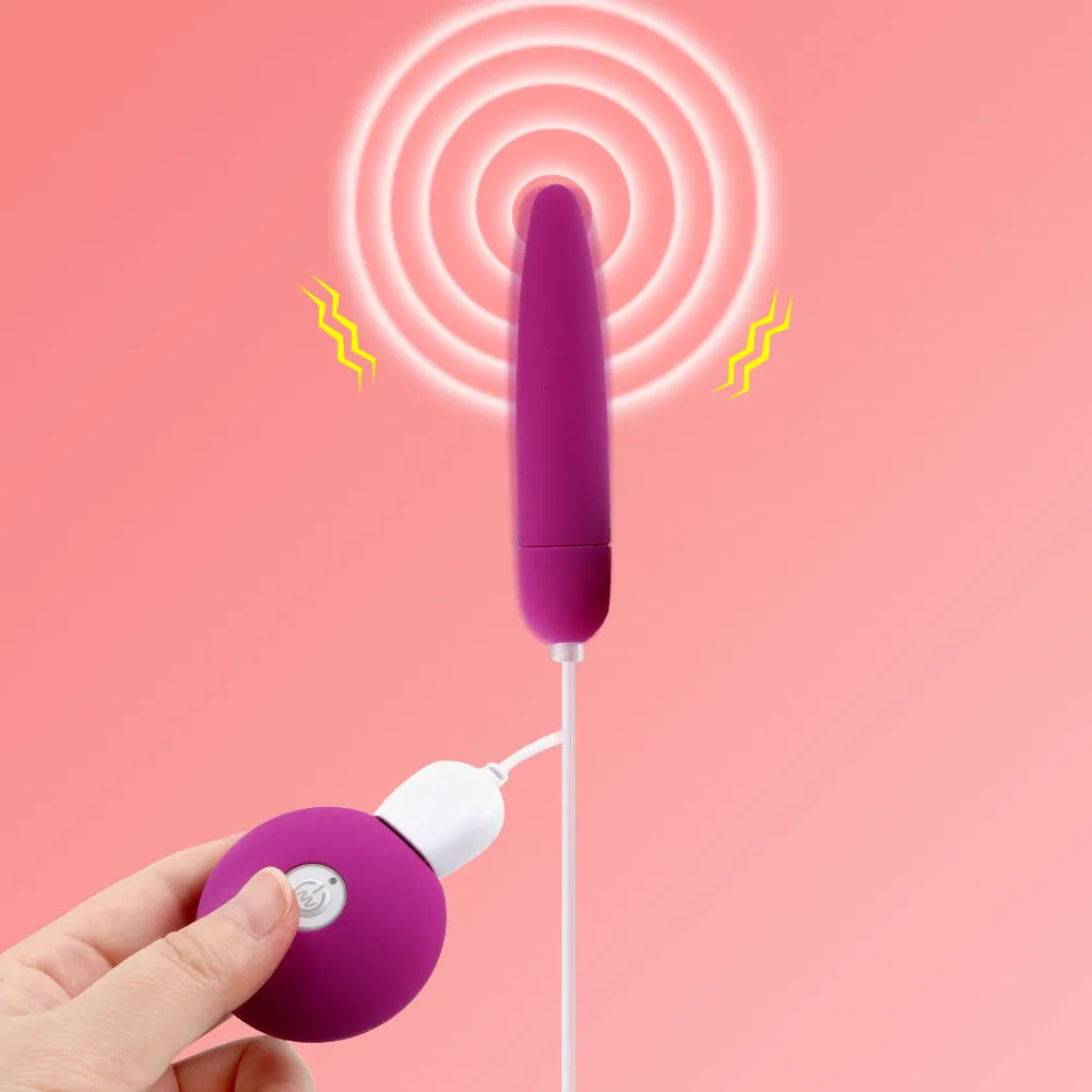 IKOKY Vibratore Uovo Anale Butt Plug G Spot Clitoride Vibratore Mini Vagina Giocattolo sexy Donna Uomo Stimolazione Uretra