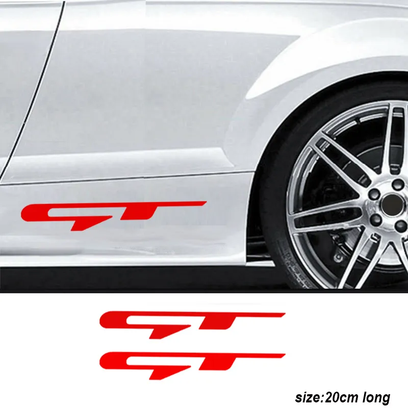 2 Stuks Auto Sticker Voor Kia Gt GTline Rio Xline Sportage R Stinger Venga Ceed Sorento Picanto Stonic Morning4057113