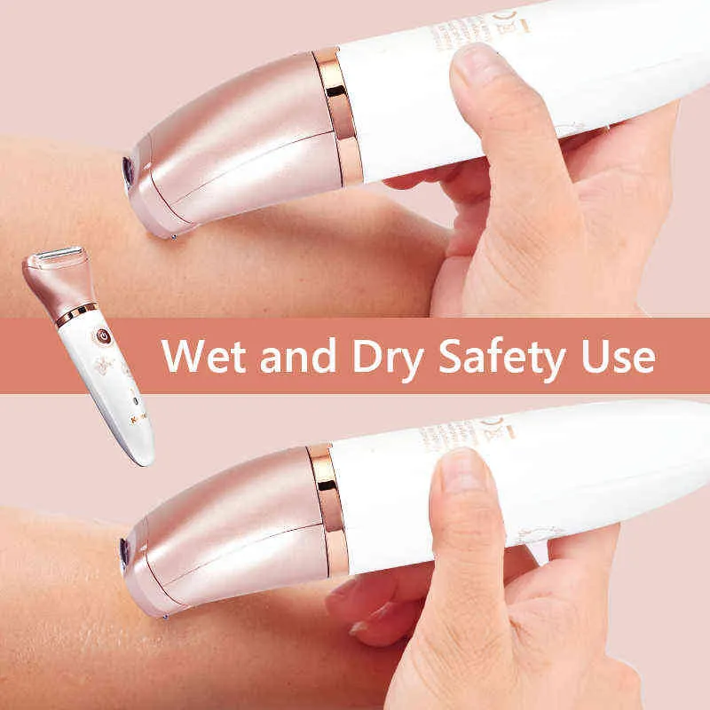 Epilator USB Shaver For Women Facial Hair Remover Leg Body Removal Female Shaving Machine Razor Electric Bikini Trimmer220422