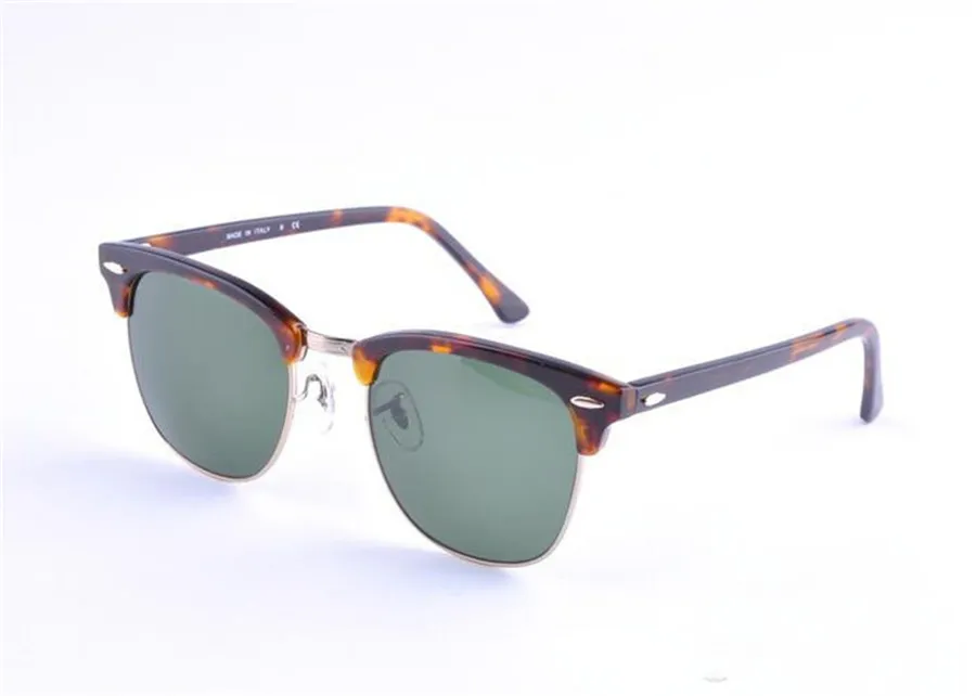 Marca designer óculos de sol para homens mulheres g15 vidro lenes óculos de sol mulher vintage óculos de sol clássicos com original 298e