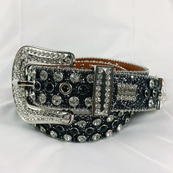 Rhinestone Belt Designer Paski BB Paski dla mężczyzn Kobiety Klasyczne BB Wysokiej jakości Paliw Buźnia Kurek Women Cintura Ceintures 2202315W