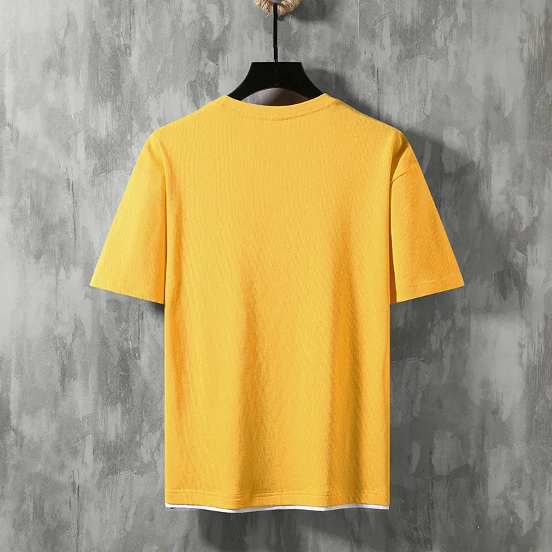 싱글로드 남자 티셔츠 여름 탑 그래픽 티 애니메이션 대형 일본 스트리트웨어 tshirt 남성하라 주쿠 T 셔츠 남자 220516