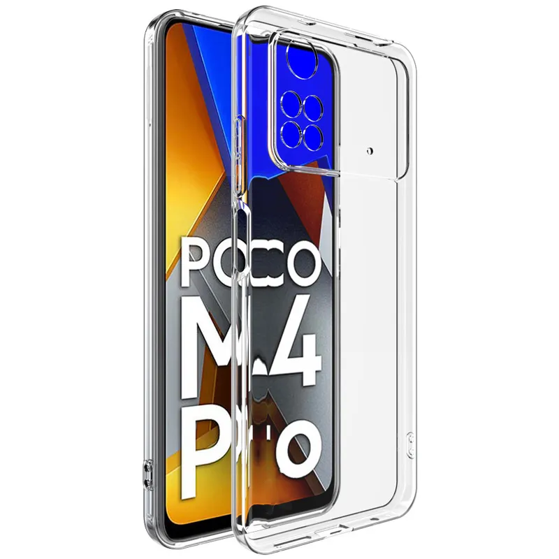 Casos de telefone de silicone transparente Ultra Thin para Xiaomi Poco F3 X4 M4 X3 M3 F2 M2 Pro gt Clear Soft Completa Tampa traseira FUNDA COQUE