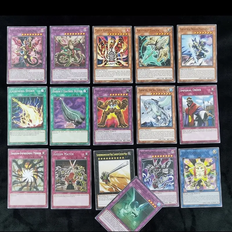 Master Duel Yu Gi OH Board Game Yugioh Cards Eldlich Eldland Deck English Version Playing Card Game With Tin Box 220713