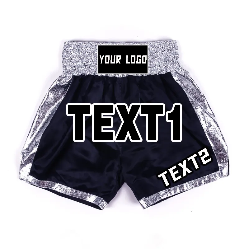 Fight Wear MMA Shorts Män Kvinnor Kids Muay Thai Shorts Custom Kickboxing Pants Fitness Sanda Boxning Tävling Training Clothes 220613