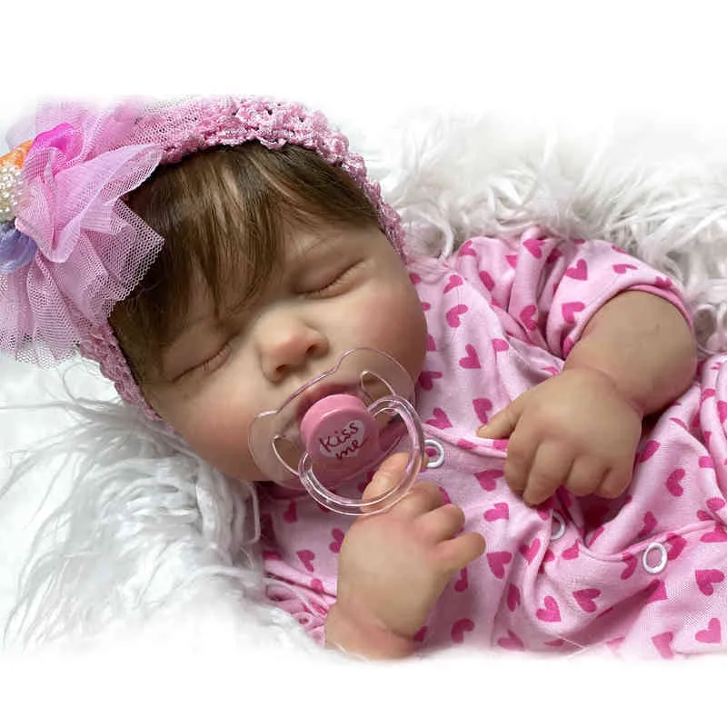 Boneca Renascida Brinquedo Bebe 242U를위한 20 개의 Rewborn Baby Dolls Realistic Toy L