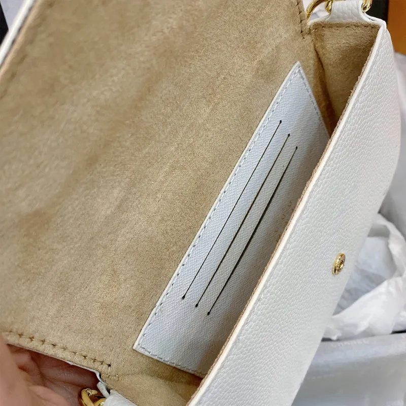 متعددة pochette سعة كبيرة حقيقية جلدية حقيقية عالية الجودة من مصممي الفخامة حقائب 2022 حقائب اليد يحمل 19 حقيبة يد رفرف Zhouzhoubao123 57S5