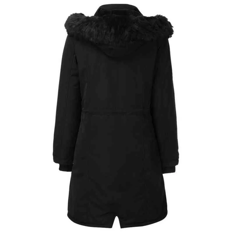 Pour l'hiver 2022 Mode Noir Vert Rembourré Femmes Zip Up Veste Velours À Capuchon Design Femme Parka Coupe-Vent Veste Chaude 2XL L220725