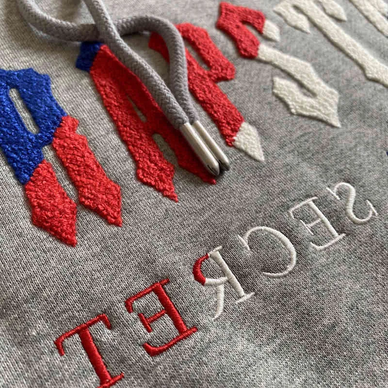 2022 Trapstar London Colors Tabrofroidery Letter Hoodie Men Gener
