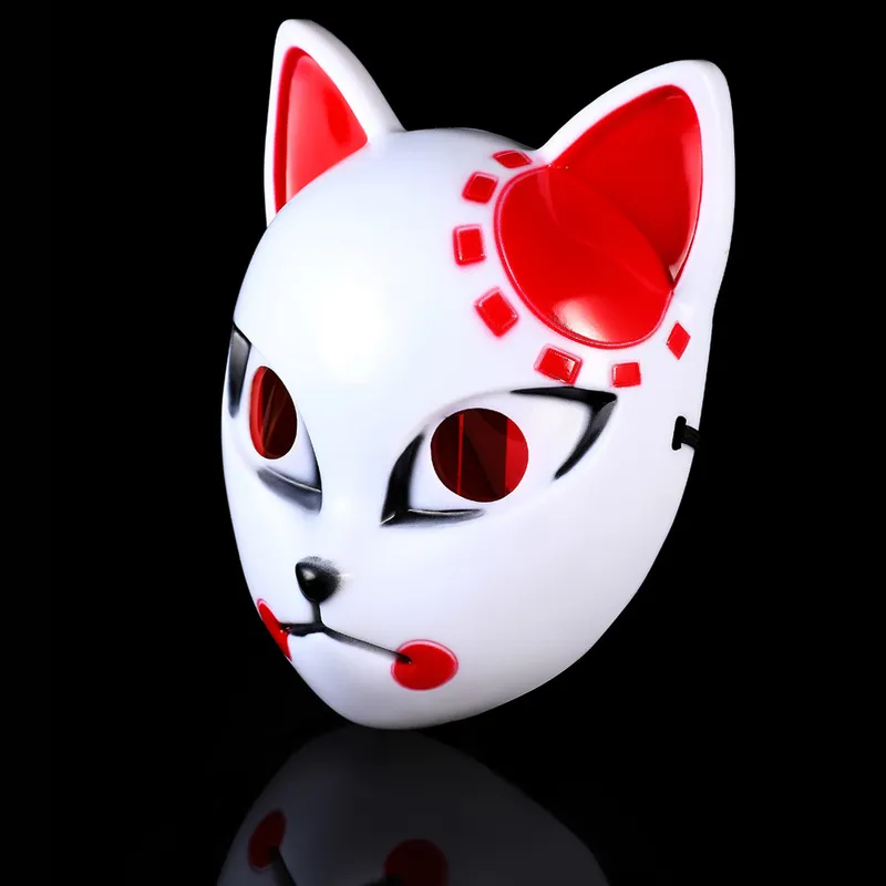 Masque d'anime japonais Cosplay Sabito Makomo ABS Masques Halloween Party Costume accessoires 2206181115347