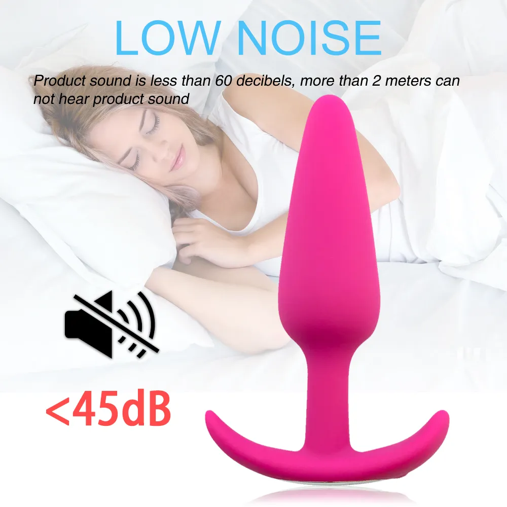 Controllo della musica Vibratore Bluetooth APP Butt Plug Video Remote Anale Massaggio alla prostata Figa Giocattoli sexy Prodotto adulti