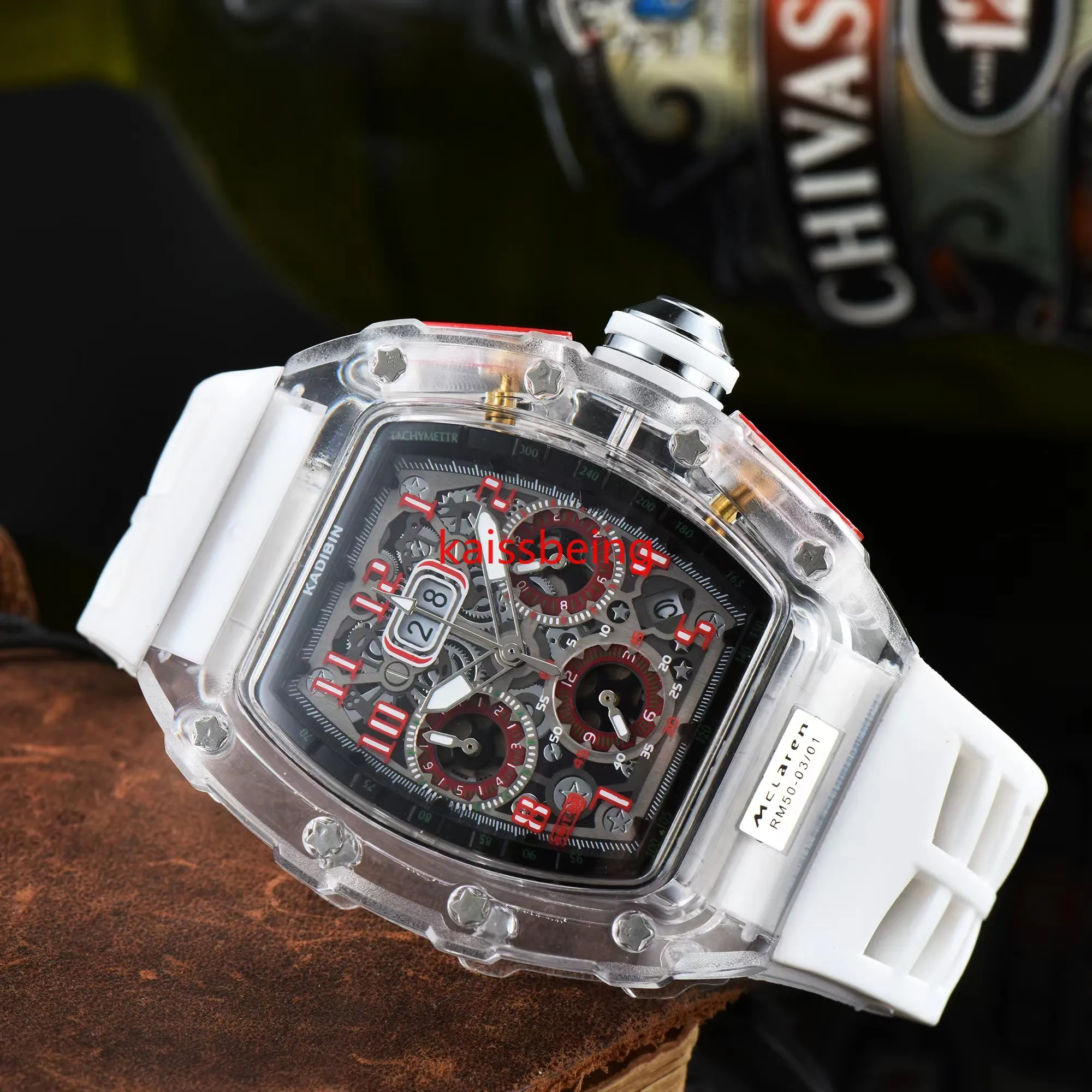 138 Watch Casual Fashion Men's Quartz Watch Super Invincible Date Men's Watch Whole Watches284M