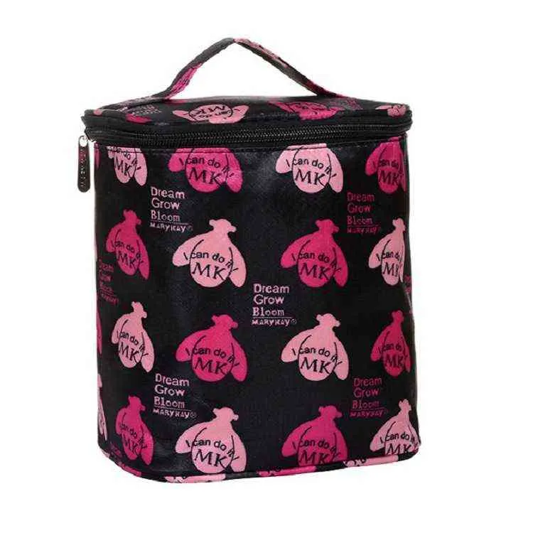 Portable petit sac cosmétique Portable étanche boîte à cosmétiques grande capacité Mary Kay sac de rangement de voyage 220625