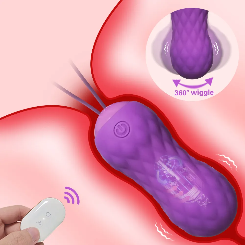 Wiggle Dildo Вибратор самка мастурбационное устройство G-Spot vagina stirtulator носимый яичный шарик Kegel Sexy Toys для пары