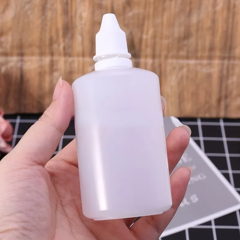 Container Drop Flüssigkeit Tropfenflaschen Augen quetschable Tropfen leerer Kunststoff 5-30 ml Versand