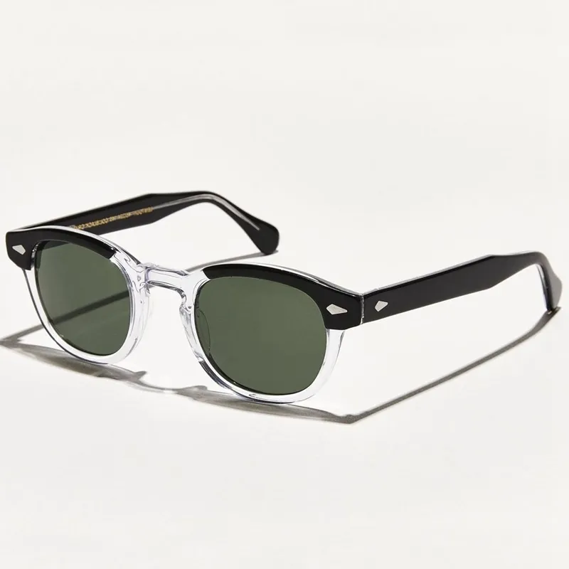 Johnny Depp Sonnenbrille Männer Frauen Luxusmarke Lemtosh polarisierte Sonnenbrille Vintage Acetat Rahmen Treiber 220429