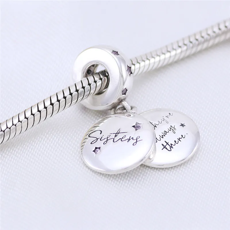 925 Sterling Silver Silver Star Star Cat Elephant Fendant for Original Charm Bracelet Ladies Jewelry1018309
