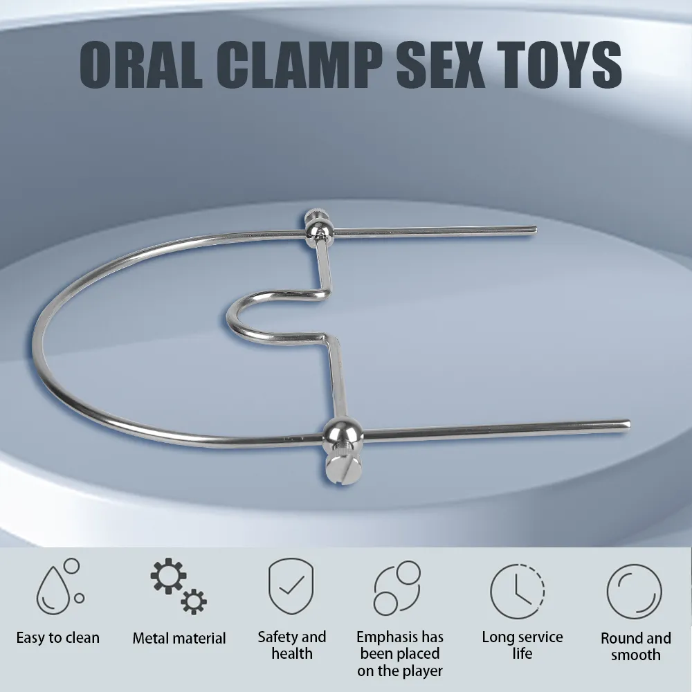 Сексуальные инструменты из нержавеющей стали оральные зажимы эротические игрушки для пар SM Games Sexy Toy Metal Clip для взрослых продуктов