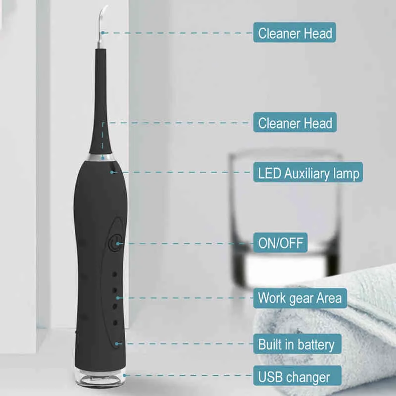 third generation gear seven in one dental cleaner electric household portable toothbrush vibrator 220627