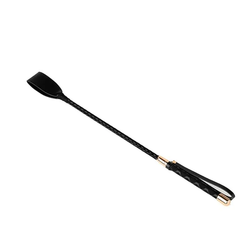 Riding Crop Whip Pu Leather Spanking Paddle Bondage Flirting Adult Games Tools Sexyy Toys