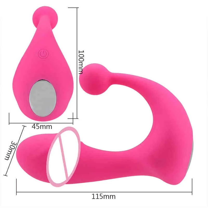 NXY Vibromasseurs OLO Butt Plug Wearable Dildo Vibromasseur Sex Toys pour Femmes G-Spot Masseur Sans Fil Télécommande Clitoris Stimulateur 12 Modes 0409