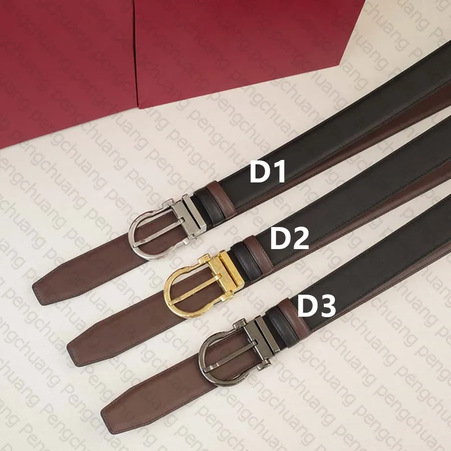 Man Woman Belt Reversible Buckle Belts Genuine Cowhide Leather Designer Unisex Men Women Belts Fashion Brand2451