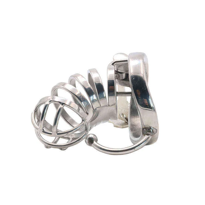 NXY Chastity Device Stainless Steel Lock Sex Tools Husband and Wife Passion Alternative Restraint Adjustment Penis Adult Supplies Toy Props 0416