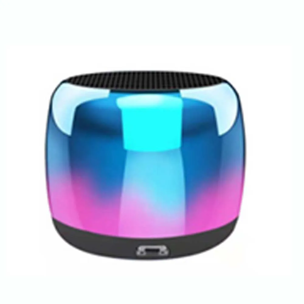 2022 Hot Mini Present Portable Wireless Bluetooth Speaker Metal HiFi TWS Super Small Steel högt högtalare