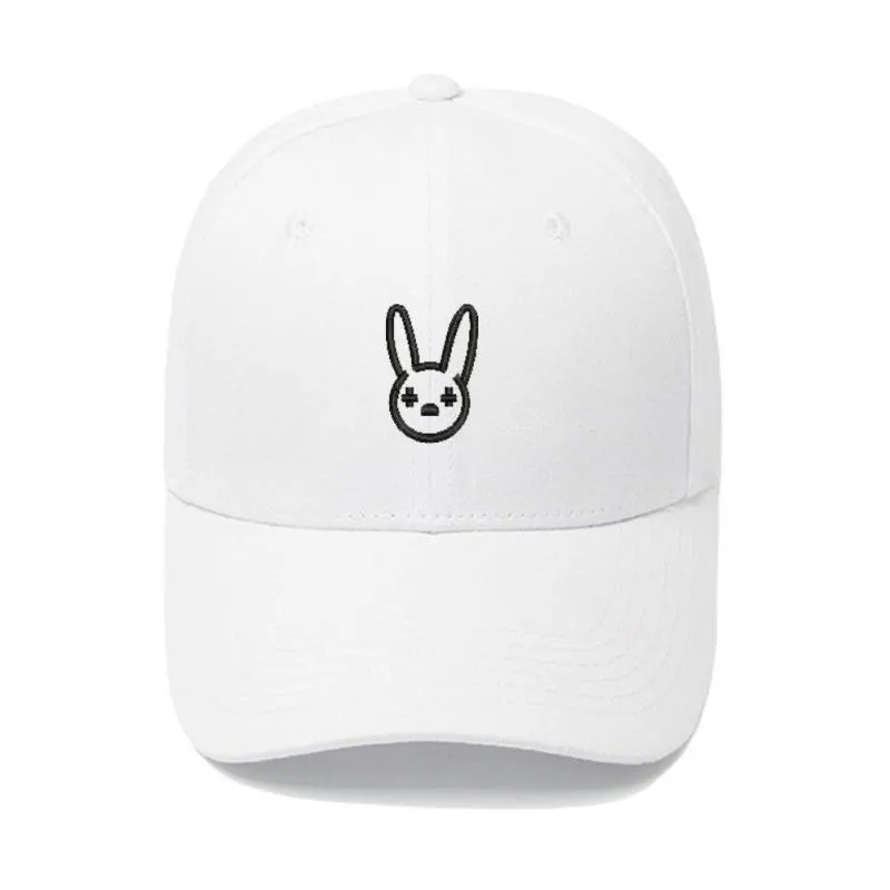 Bad Bunny Baseball Cap Men Rapper Spring Hip Hop Pad