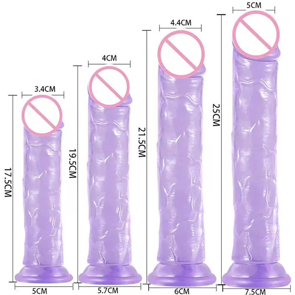 Мягкий желе дилдо реалистичный пенис сильный всасывающий чашка анальная закладка игрушка для взрослых эротические эротические g-точки оргазм сексуальные игрушки женщина 18
